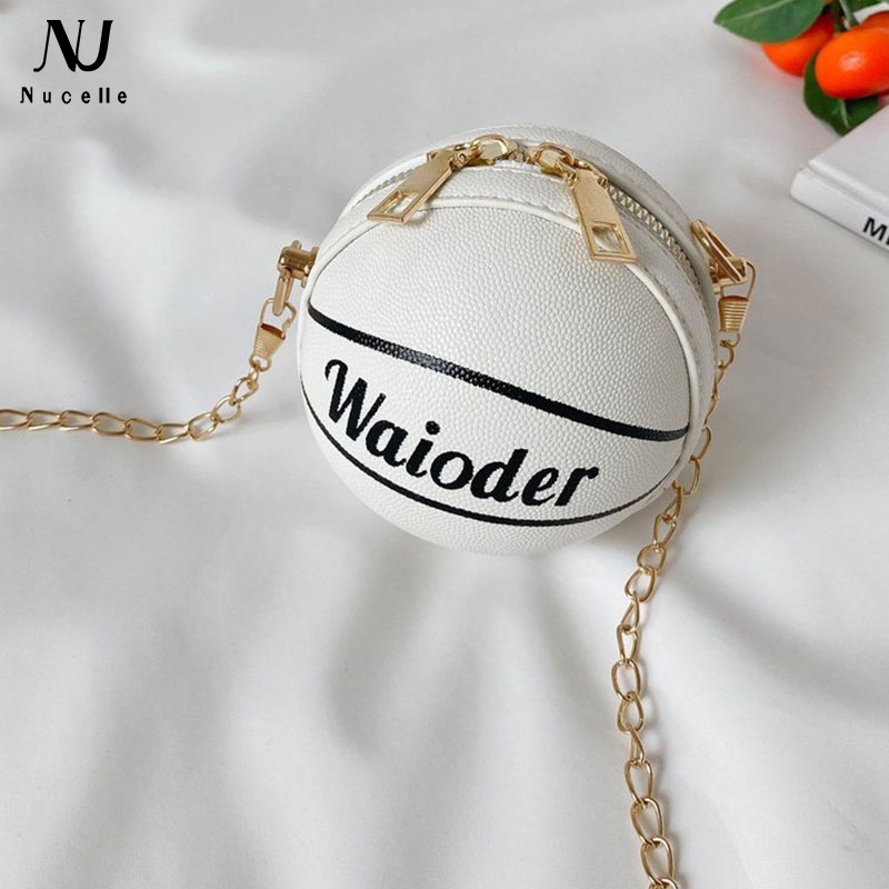 Bololo Túi Đeo Chéo Hình Quả Bóng Rổ Thiết Kế Mới Đáng Yêu Dành Cho Bé Trai Và Bé Gái