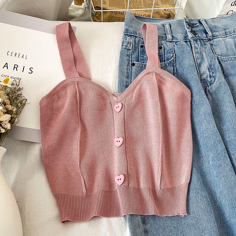 Áo Croptop Lưng Cao Thiết Kế Quyến Rũ Thời Trang Mùa Hè Cho Nữ