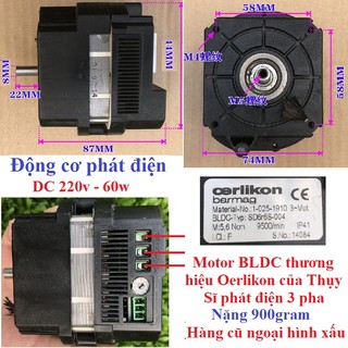Động cơ từ Brushless phát điện
