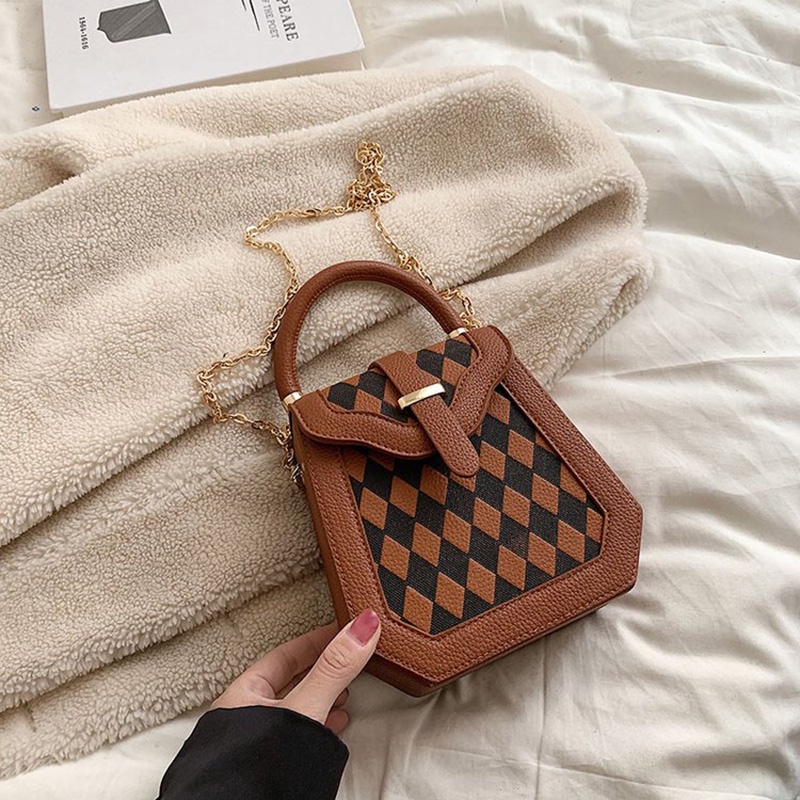 Túi Đeo Chéo mini Kết Cấu niche Thời Trang Cho Nữ