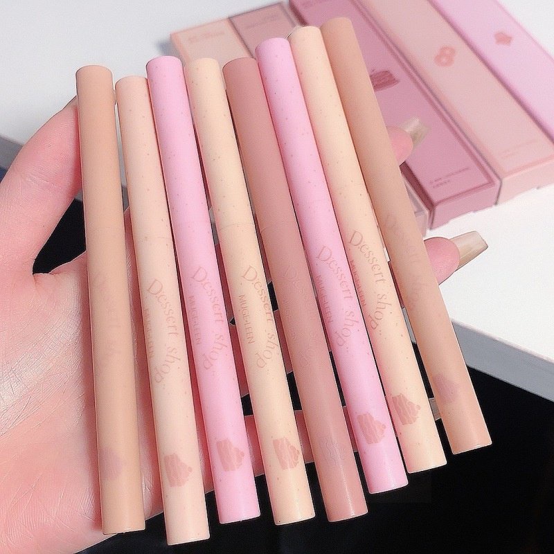 Son Môi MUGE LEEN Xoay Tự Động Lâu Trôi Không Phai Với 5 Màu Lựa Chọn Son Môi