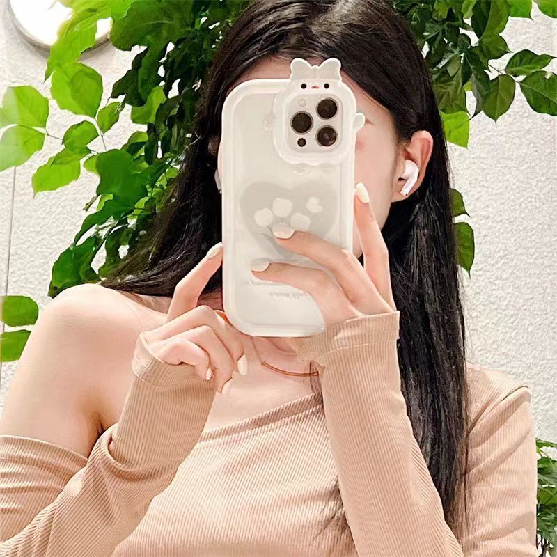 ✅Ốp Điện Thoại Mềm Trong Suốt Chống Sốc In Họa Tiết Hoa Tulip Cho iPhone 11 13 14 / 12promax 7 / 8p