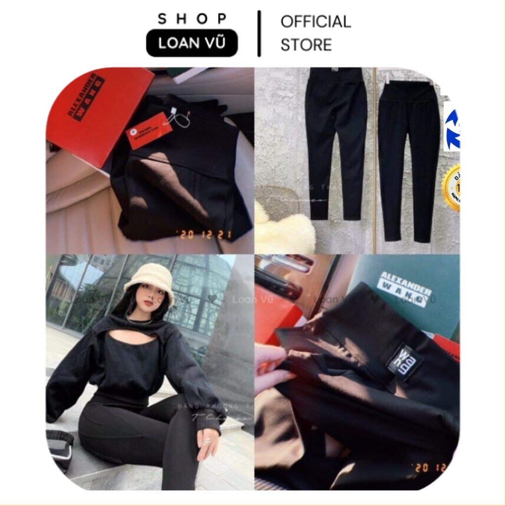 QUẦN LEGGING ❌CẠP CAO❌GHEN BỤNG❌ KÈM HỘP