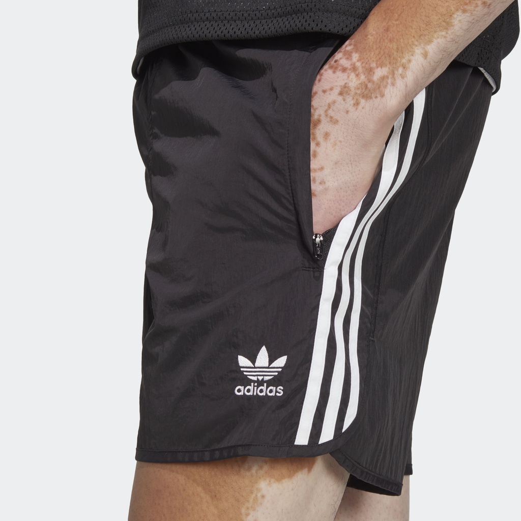 adidas Phong cách sống Quần Short Sprinter Classics Adicolor Nam Đen HS2069