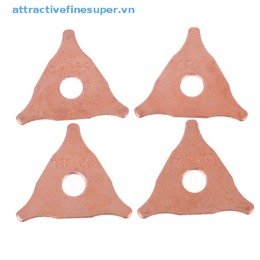 10 Miếng Đệm Vệ Sinh Vết Lõm Xe Hơi Hình Tam Giác