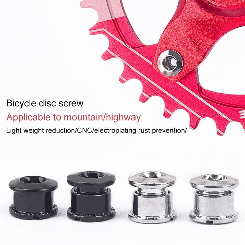 MYRONGVN Bộ 4 Ốc Vít 7075 5mm Bằng Hợp Kim Chuyên Dụng Cho Xe Đạp