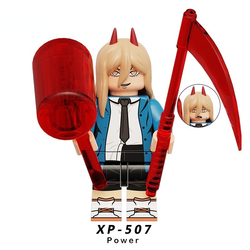 Mô Hình Đồ Chơi Nhân Vật Chainsaw Man Denji Demon Boom Power Reze Angle Devil Himeno Mini Làm Quà Tặng Cho Bé