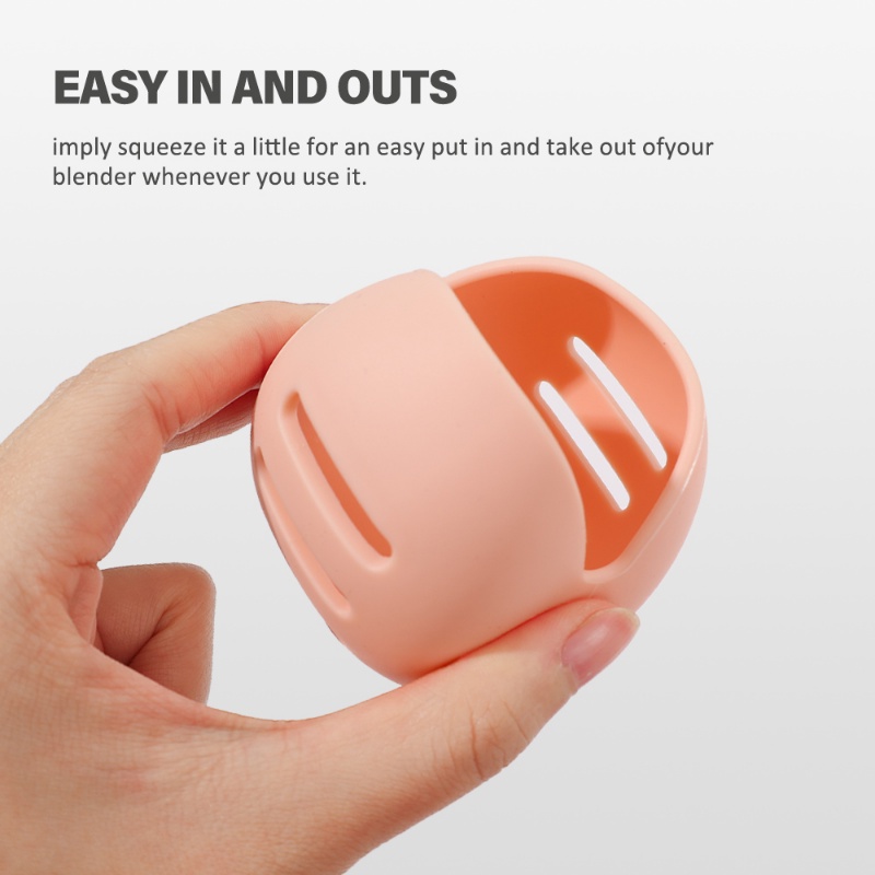 Hộp Silicone Đựng Mút Xốp Đánh Trứng Màu Trơn Đơn Giản Tiện Dụng Mang Theo Du Lịch