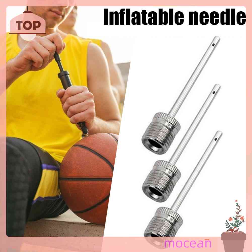 Bộ 3 Kim Bơm Hơi Cho Bóng Đá / Bóng Rổ / Bóng Đá Mới