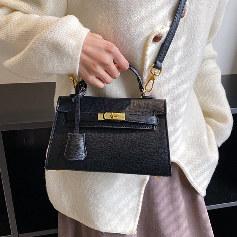 Túi Xách Đeo Chéo Thiết Kế Đơn Giản Thời Trang Pháp Cao Cấp Cho Nữ