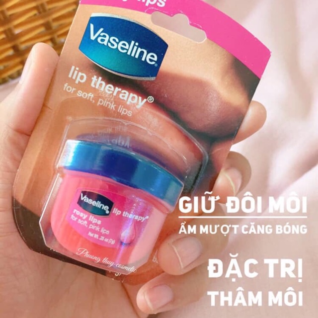 Dưỡng Môi Vaseline, Son dưỡng Vaseline, Hũ son dưỡng mềm môi