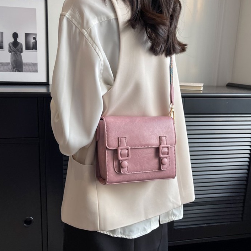 Túi Đeo Vai Hình Vuông Bản Rộng Thời Trang Cho Nữ