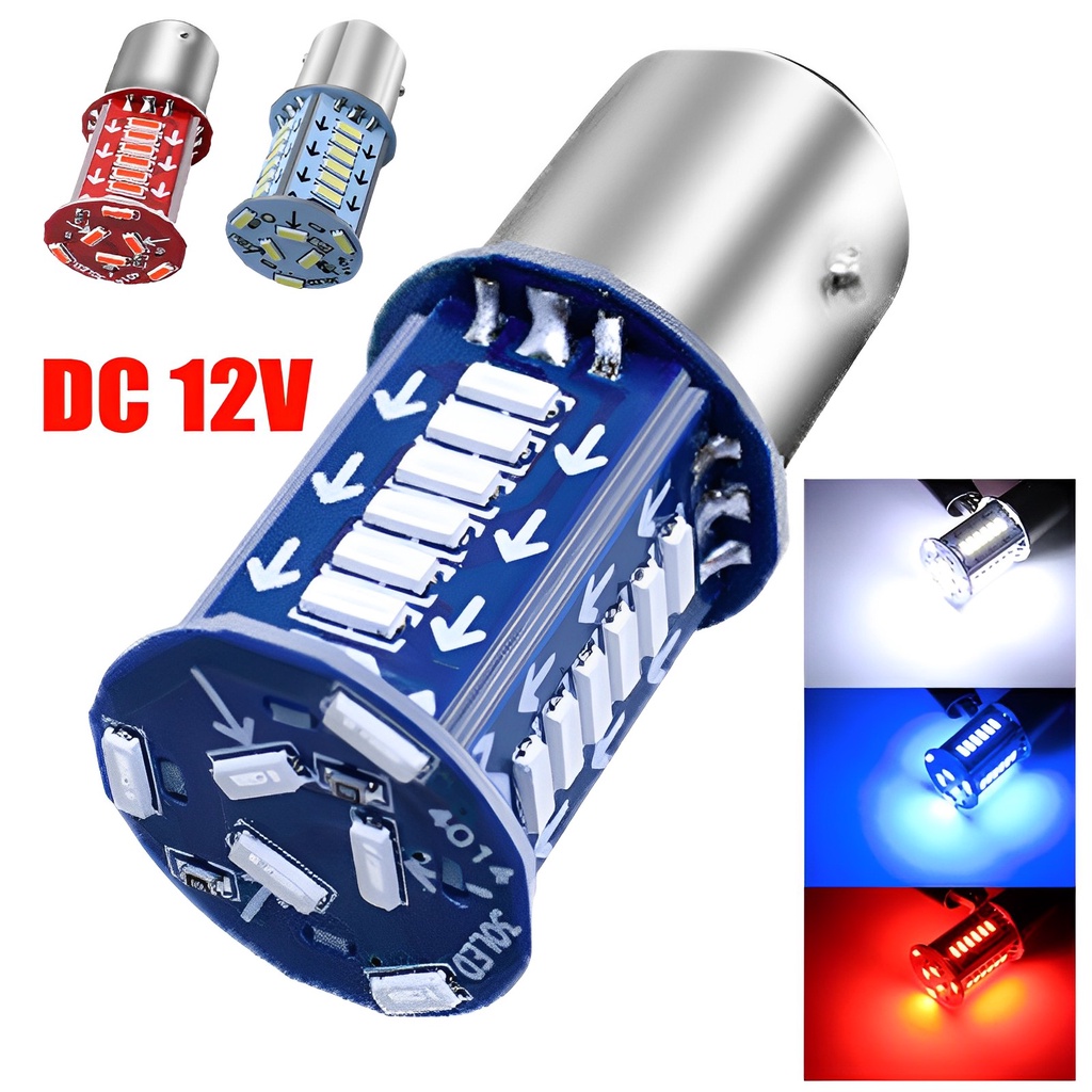 Bóng Đèn Led Phanh Xe Hơi BAY15D 30SMD DRL Chuyên Dụng