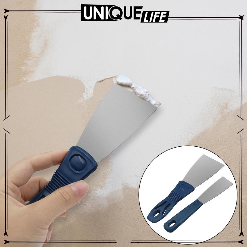 2Pcs Putty Set High Carbon Steel 1 in and 2 in for Removing Wallpaper