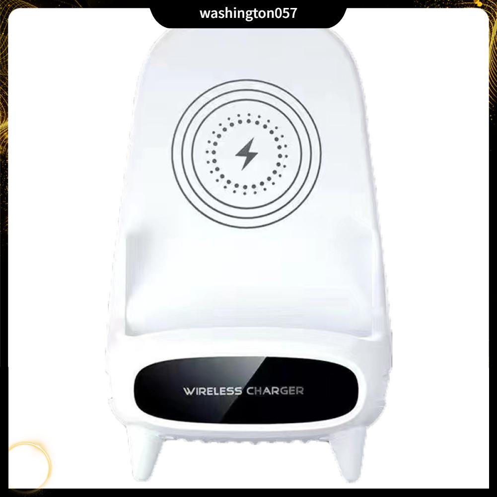 Có thể bán buôn Đế Sạc Không Dây Kiểu Ghế 15W Nhanh Rảnh Tay Cảm Biến Nhạy Điện Thoại Washington057 Hàng giao ngay