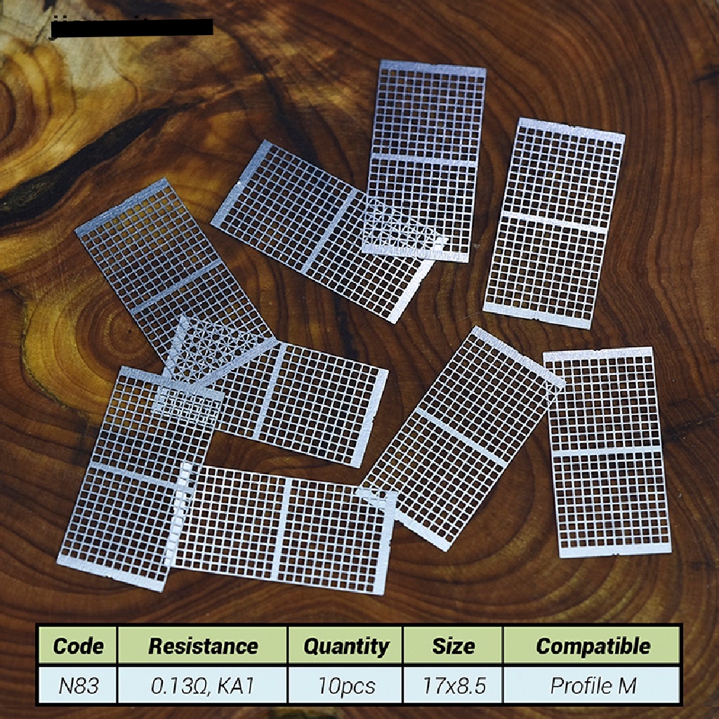 Bộ 10 Lưới Điiện Trở Cho Frofile 1.5 và M