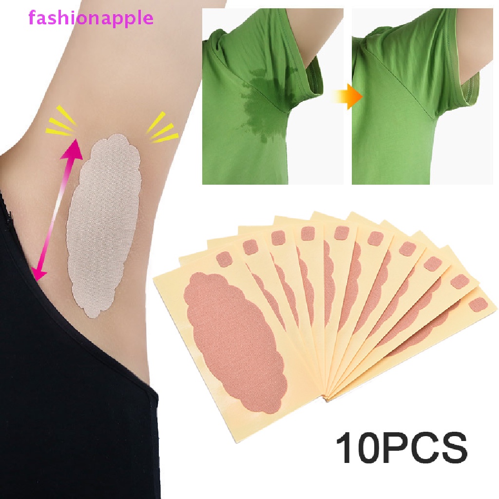 Set 10 Miếng Dán Thấm Mồ Hôi Cho Vùng Da Dưới Cánh Tay