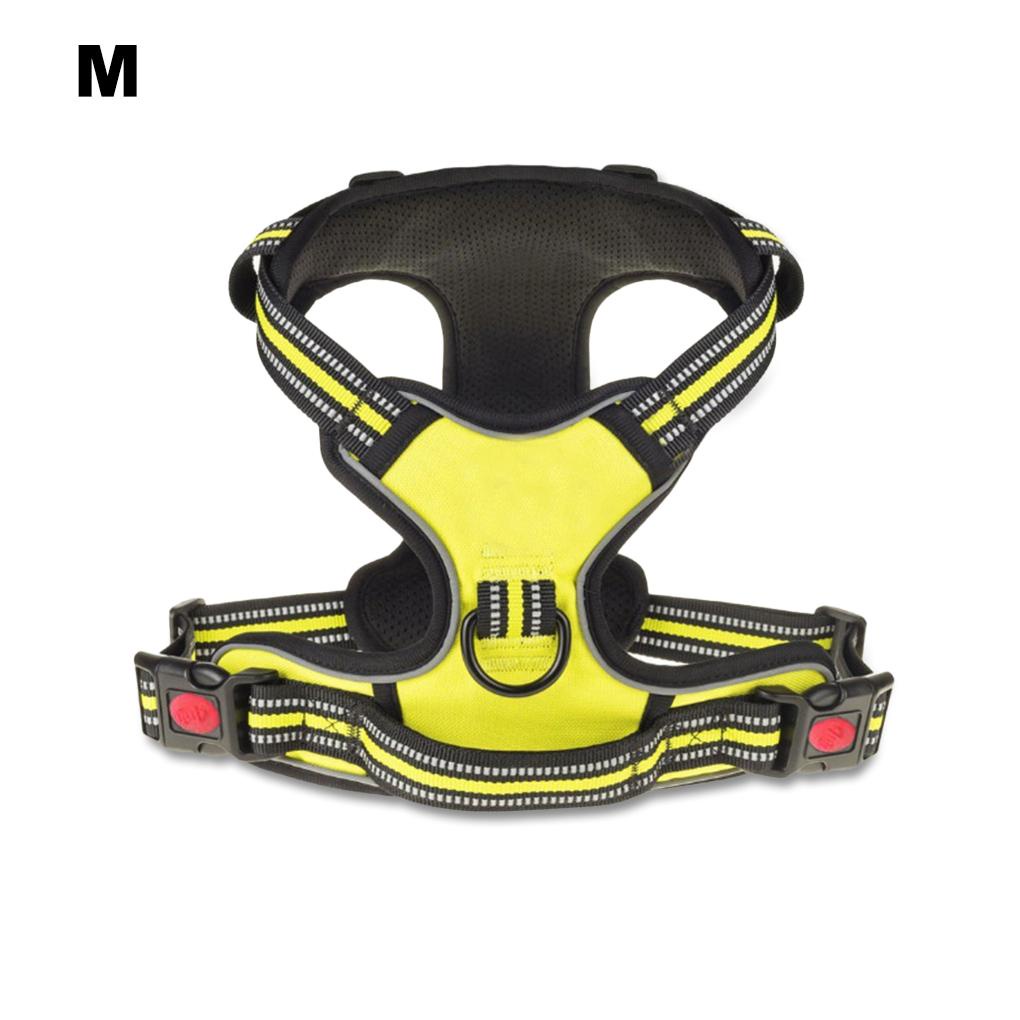 Đai Đeo Ngực Bằng Nylon Mềm Thoáng Khí Có Thể Điều Chỉnh Kèm Đệm Dành Cho Thú Cưng