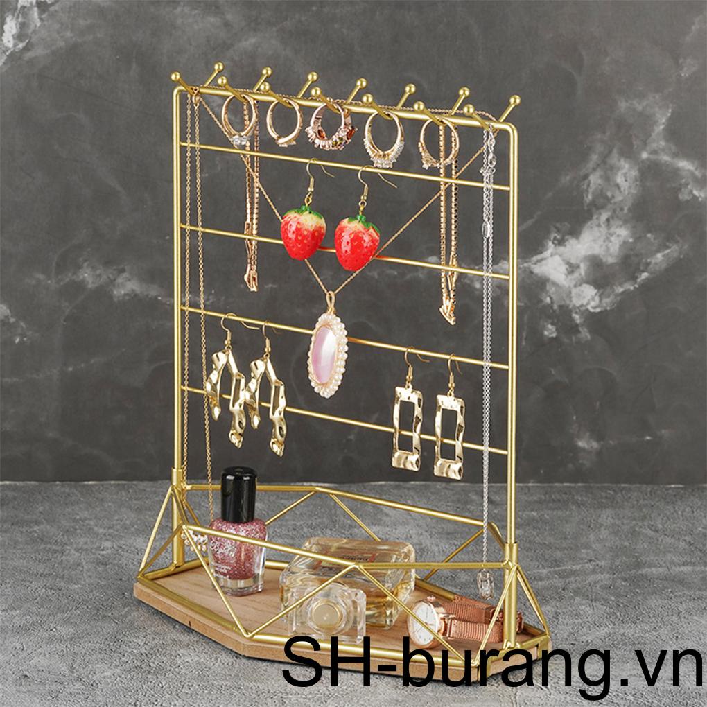 Giá Đỡ Kim Loại Cứng Nhiều Tầng Đựng Trang Sức / Đồng Hồ / Vòng Đeo Tay / Băng
