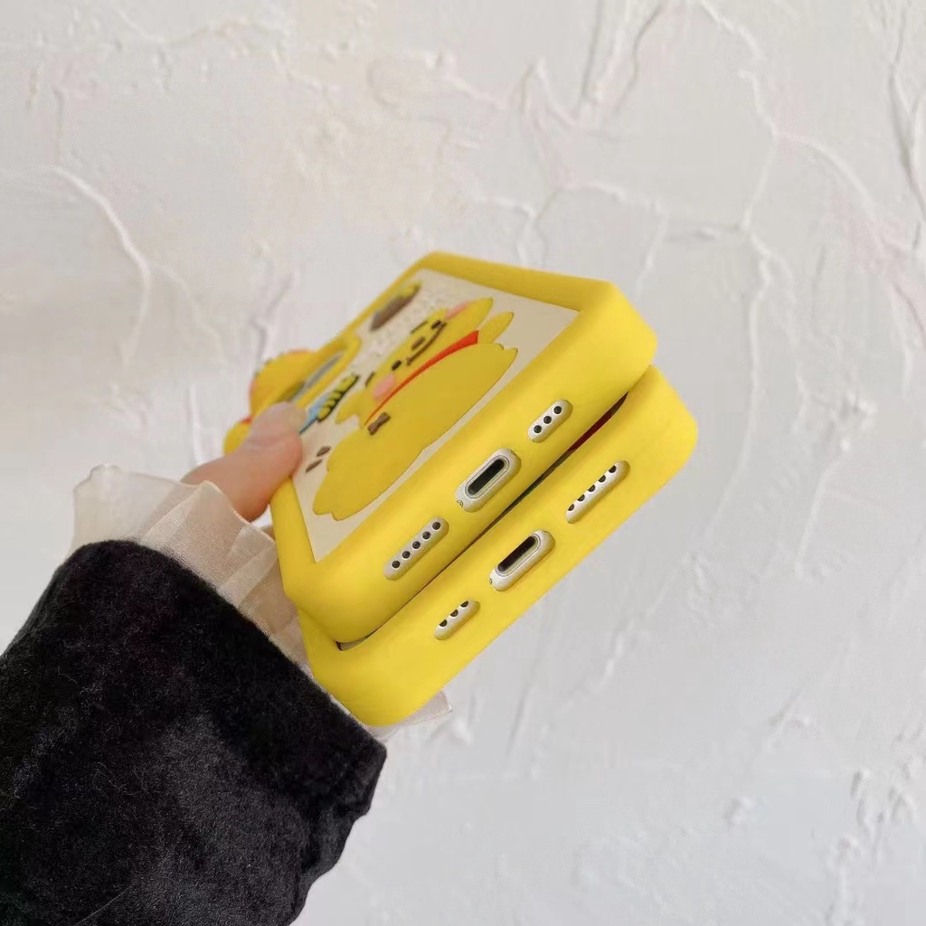 Ốp Điện Thoại Silicon Họa Tiết Winnie Pooh 3D Dành Cho iPhone 14 13 12 11 Pro MAX XR X / XS 14 Plus