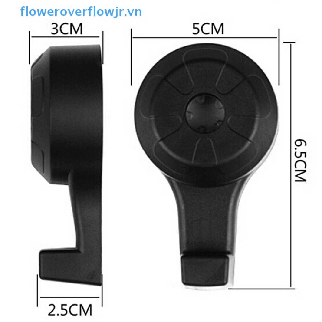 2 Móc Treo Đồ Gắn Lưng Ghế Xe Hơi Suv Tiện Dụng