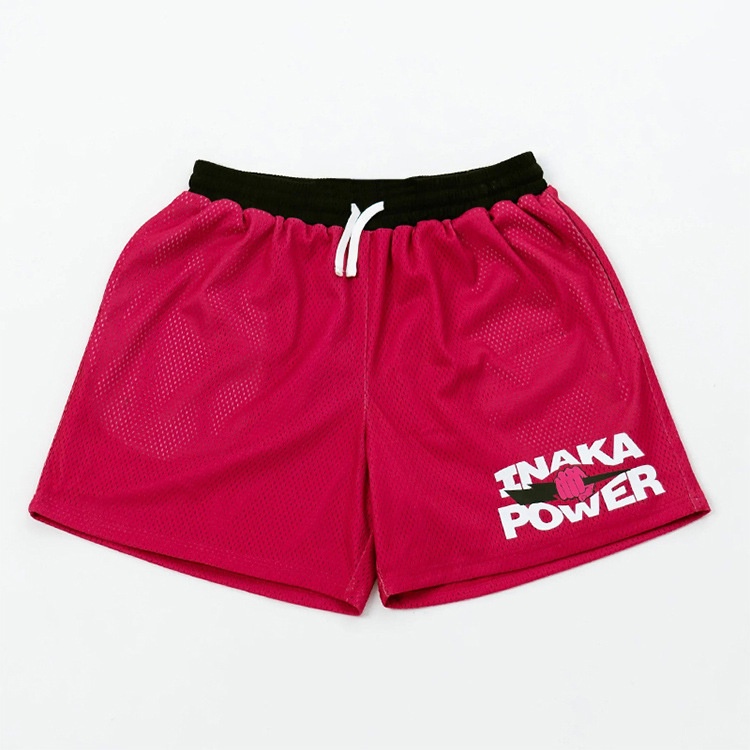 Quần Short Thể Thao Phối Lưới Thoáng Khí Phong Cách Thời Trang Đường Phố Mỹ