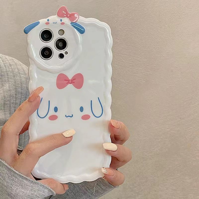 ✅Ốp Điện Thoại Silicon Mềm Họa Tiết Chú Cún Cinnamon Dễ Thương Dành Cho iPhone 13 12 Pro x xr xs 14 Inch