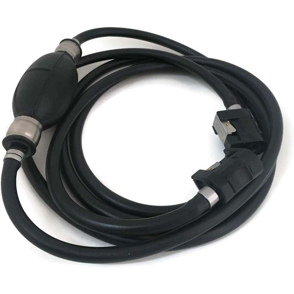 Bộ Ống Dẫn Nhiên Liệu và Bơm Đẩy Nạp Nhiên Liệu với Đầu Nối cho Động Cơ Ngoài Yamaha 4-150HP - Đường Kính Ống (8mm)