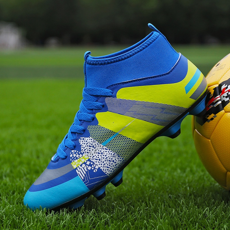 Giày Bóng Đá Đinh Dài Chống Trượt w5iw5 Dành Cho Trẻ Em Và Người Lớn FG / TF
