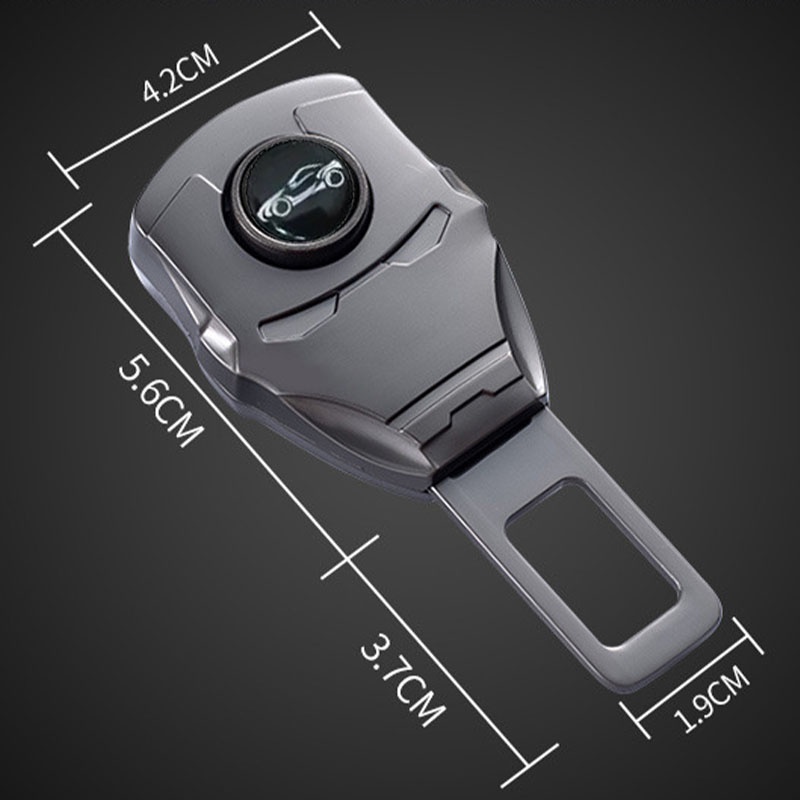 Chốt Khóa Dây Đai An Toàn Bằng Hợp Kim Kẽm Mạ Điện Chuyên Dùng Cho Xe Hơi toyota honda