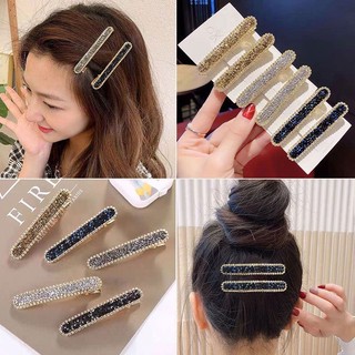 Kẹp tóc đính đá xinh xắn cho nữ