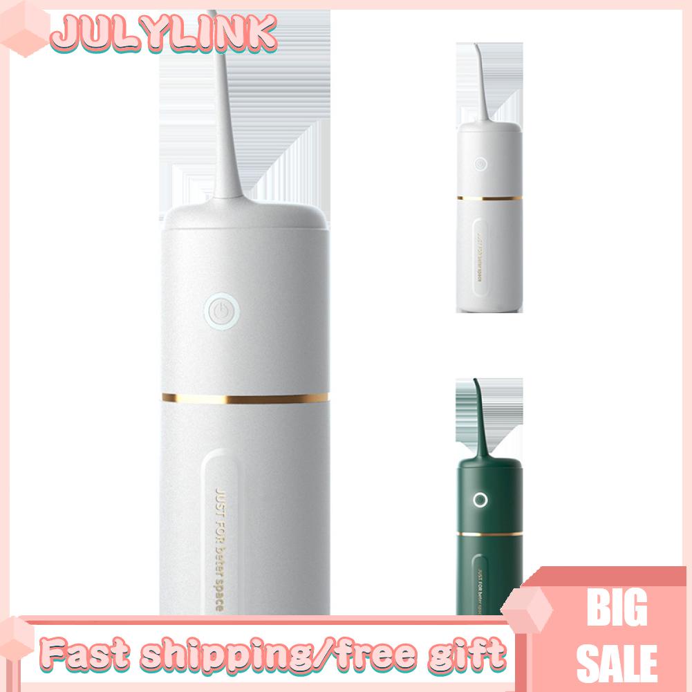 Julylink Electric Irrigator Portable 3 Gear Powerful Gentle Deep Clean Water Cleaner