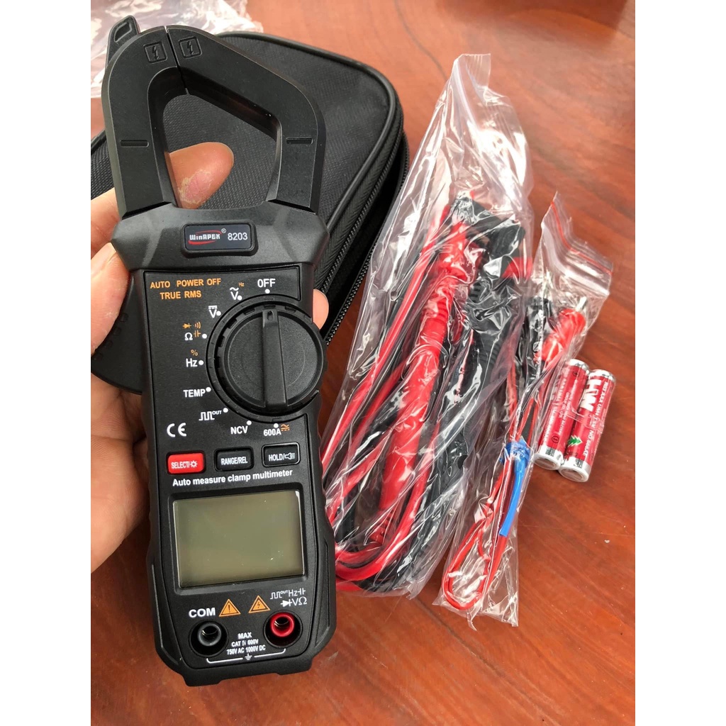 Đồng Hồ Kẹp Dòng ( Ampe kìm) WINAPEX 8203 Mẫu Kẹp Dòng Cao Cấp Nhất Trên Thị Trường Hiện Nay Phiên Bản Mới Nhất.