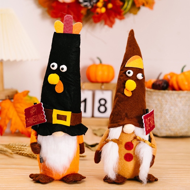 Mô Hình Gnomes Scandinavian Tomtes Fall Harvest Gnomes Trang Trí Bàn