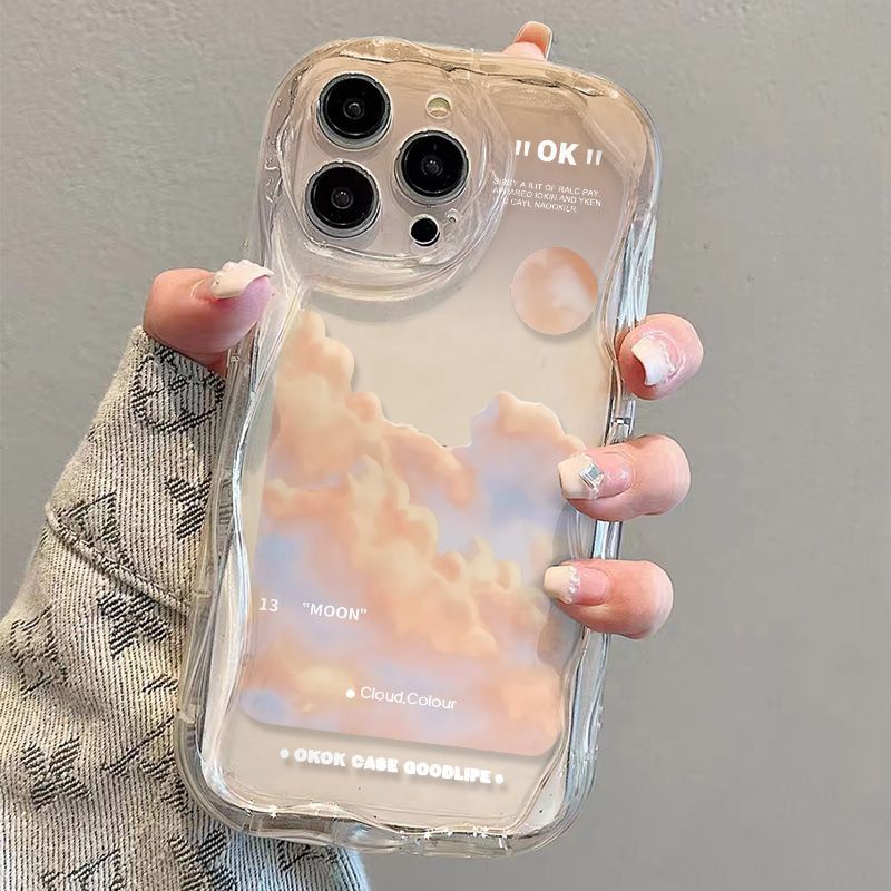 ✅Ốp Điện Thoại Mềm Trong Suốt Viền Cong Chống Sốc Cho iPhone14 / 13promax 12 / 11 7 / 8p xs / xr 2T1P