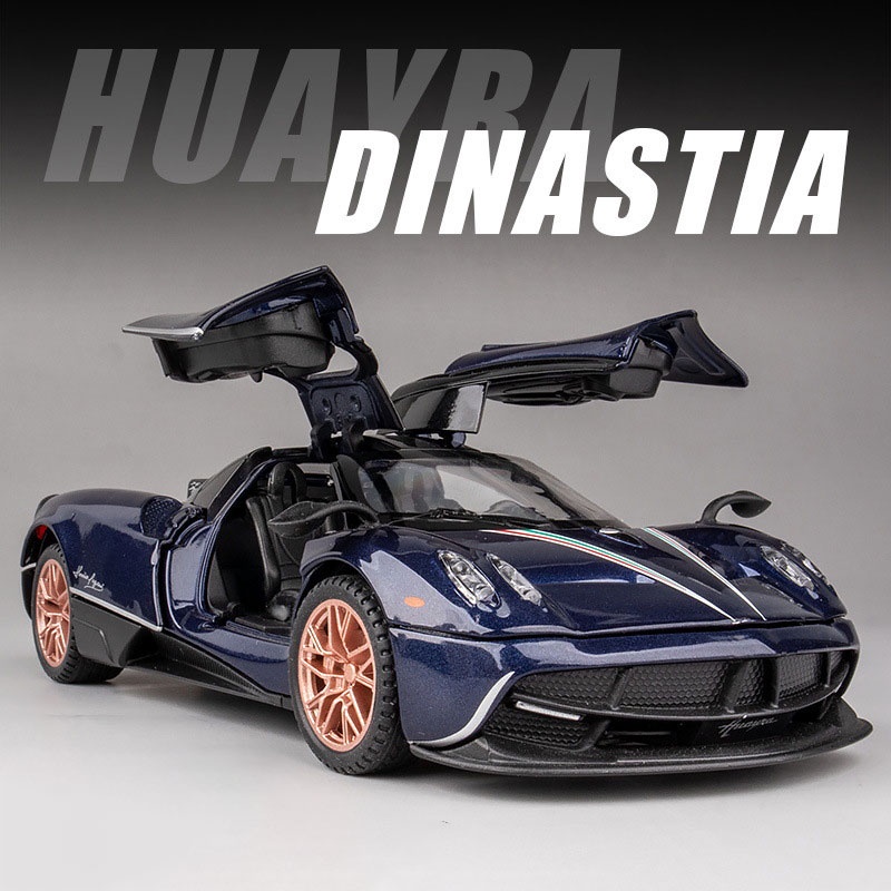 Mô Hình Xe Hơi Pagani China Dragon Huayra Tỷ Lệ 1: 32 Bằng Hợp Kim Có Đèn Và Nhạc Độc Đáo Cho Bé