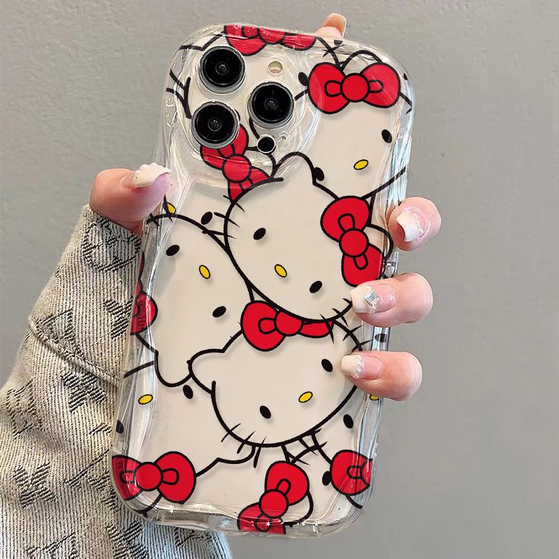 ✅Ốp Điện Thoại Mềm Chống Sốc Màu Trong Suốt Hình Mèo Cho iPhone14 / 13promax 12 / 11 7 / 8p xsxr R3AQ