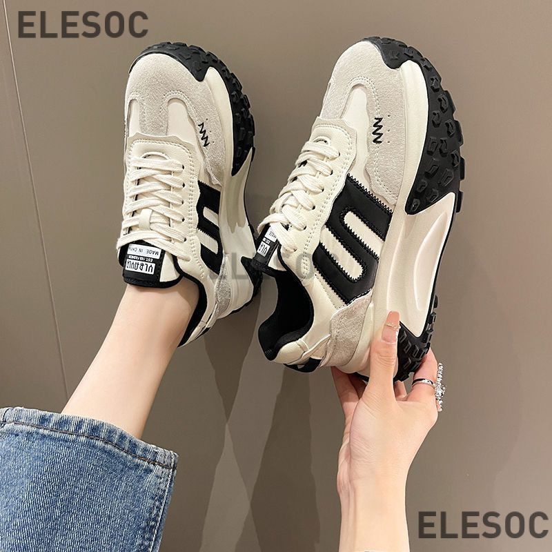Giày Thể Thao Đế Dày Tăng Chiều Cao Thời Trang Thu Đông 2023 Cho Nữ