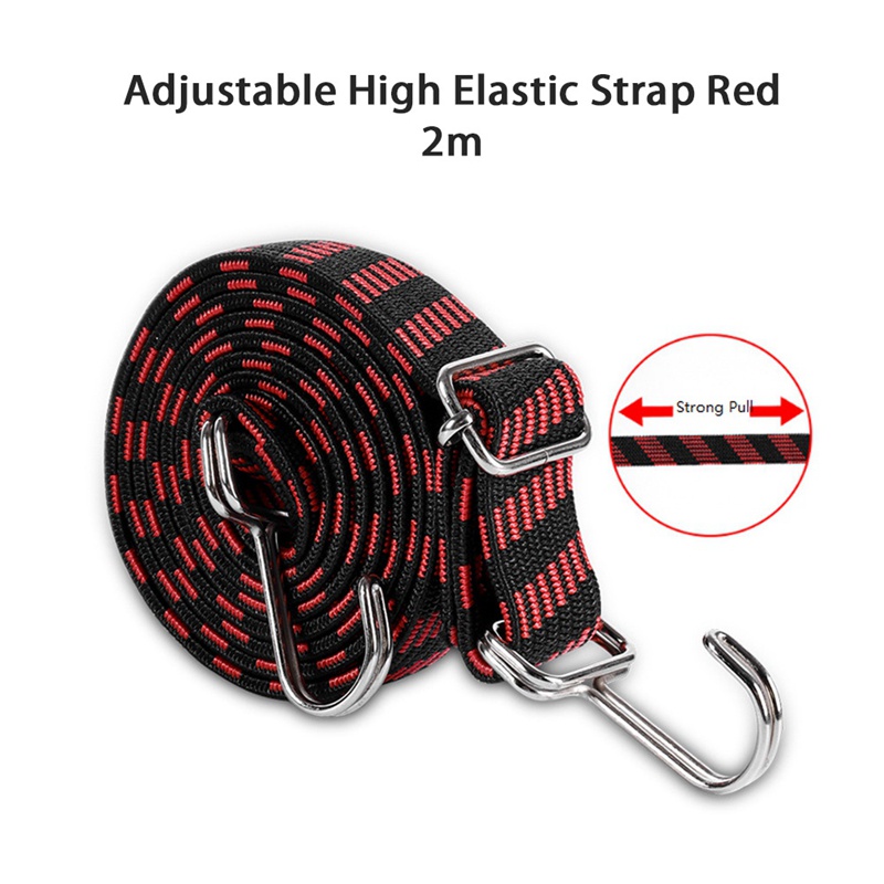 Dây Cao Su Co Giãn Buộc Hành Lý Có Thể Điều Chỉnh Cho Xe Đạp / Xe Máy