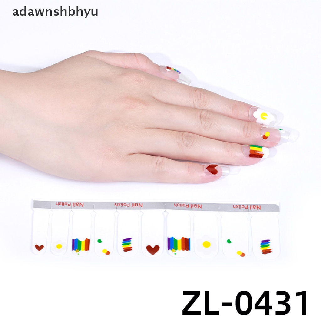 Set 20 Miếng Dán Móng Tay Tự Dính Tiện Dụng