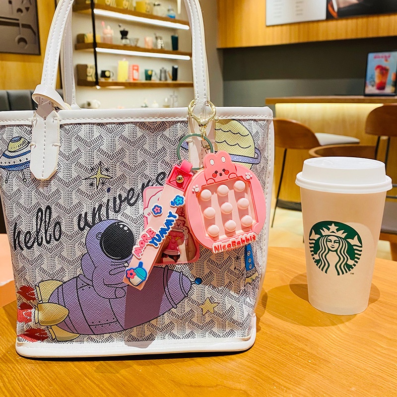 Móc Khóa Hình Động Vật Hoạt Hình Đáng Yêu