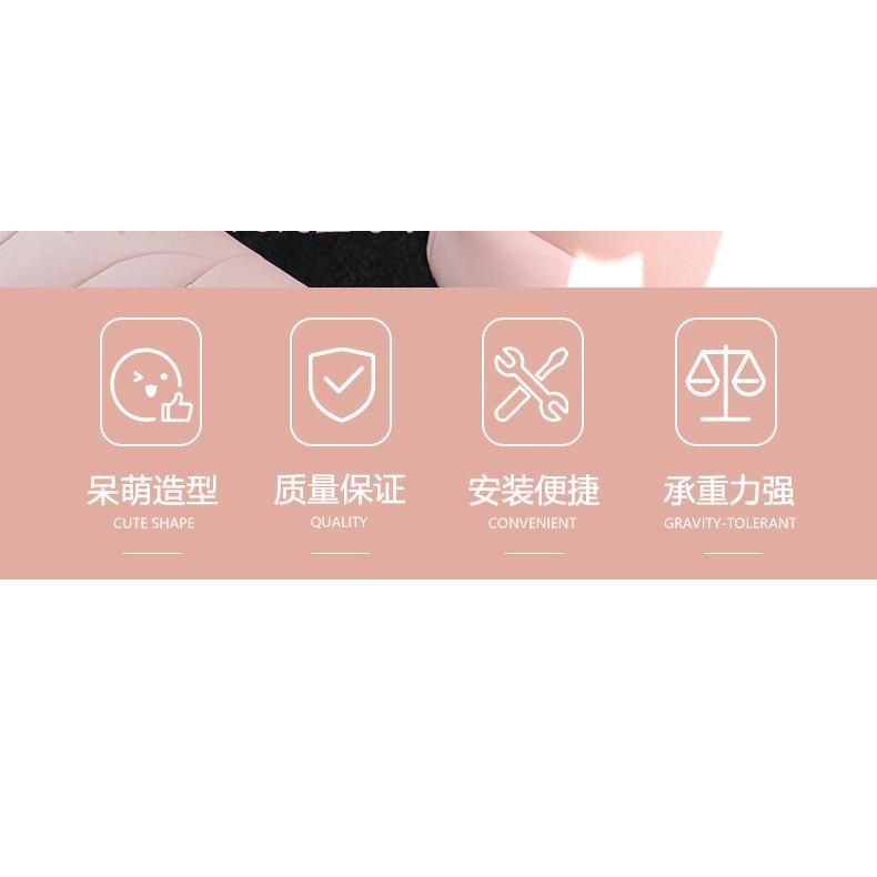 Móc Treo Đồ Đa Năng Hình Gấu Bông Dễ Thương Gắn Sau Ghế Xe Hơi