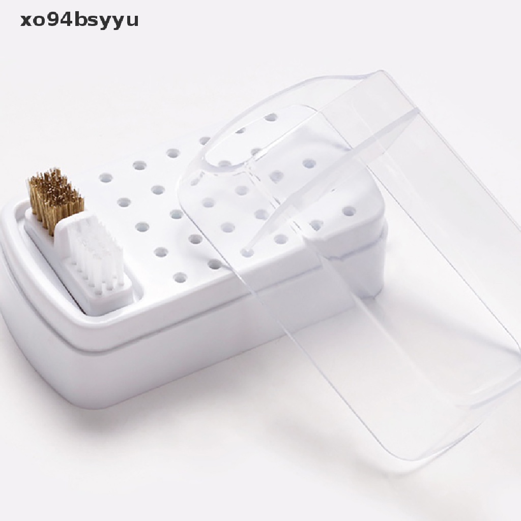 Hộp Đựng Mũi Khoan Móng Tay Acrylic 30 Lỗ Xo94Bsyu Tiện Lợi