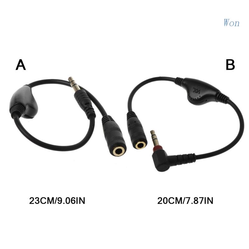Dây Cáp Nối Dài Tai Nghe Cổng 3.5mm Cho PC Laptop Điện Thoại Thông Minh