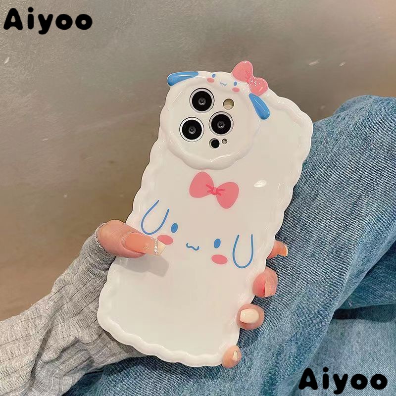 ✅Ốp Điện Thoại Silicon Mềm Họa Tiết Chú Cún Cinnamon Dễ Thương Dành Cho iPhone 13 12 Pro x xr xs 14 Inch