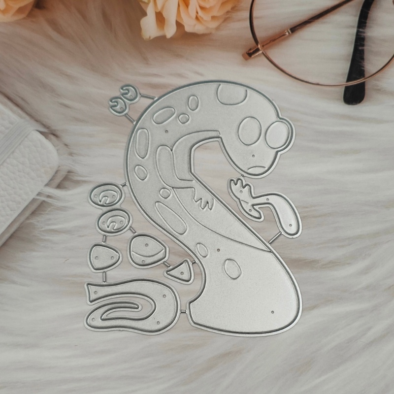 Khuôn Cắt Giấy Kim Loại Trang Trí Hình Động Vật Ngộ Nghĩnh