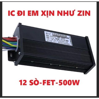 Ic điều tốc xe điện đa năng 3 in1 500w màu đen sóng sin đi êm như xe điện 48v 60v 64v 500w loại xịn 15 sò