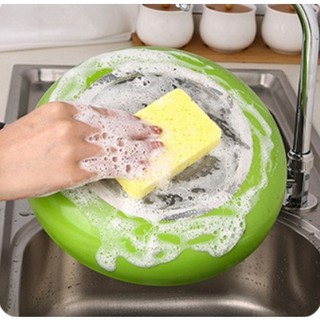 Set 2 Miếng Rửa Chén Bọt Biển / Miếng Rửa Bát Siêu Sạch - HoàngGiaDụng