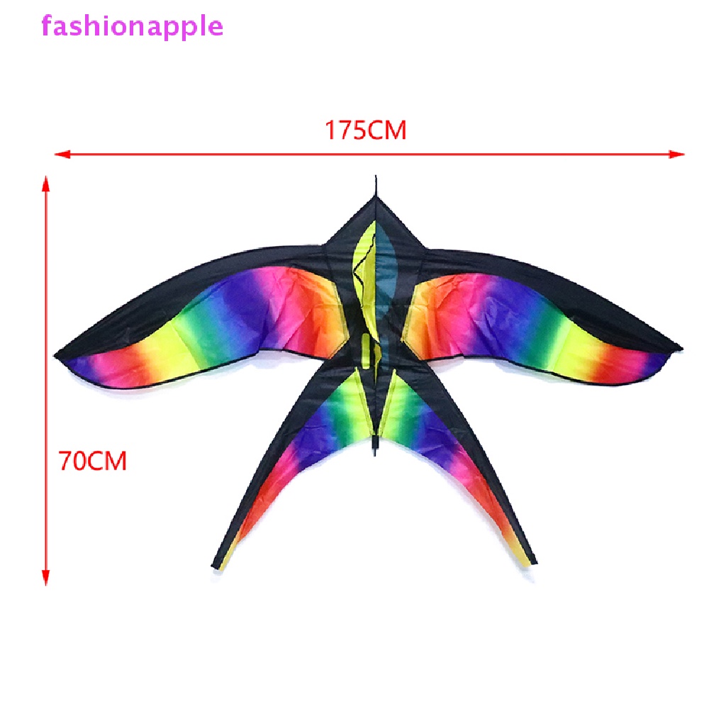 Diều Vải Nylon Cỡ Lớn Hình Chim Nuốt Hại Có Tay Cầm Tiện Dụng