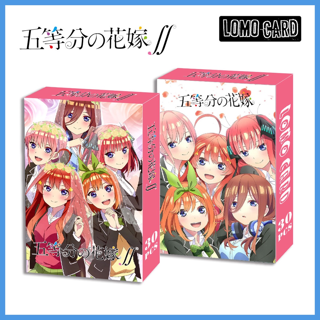 ONE PIECE,BLUE LOCK,SLAM DUNK,Bleach,Hunter×Hunter1,Chainsaw Man,Black Clover,The Quintessential Quintuplets,Lomo Card